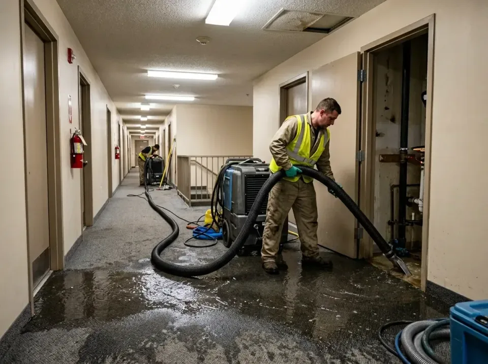 multi-unit-apartment-hallway-f-005 — frequently asked questions, Emergency Burst Pipe Water Extraction & Removal in Turnersv…